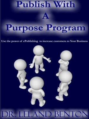 cover image of Publish with a Purpose